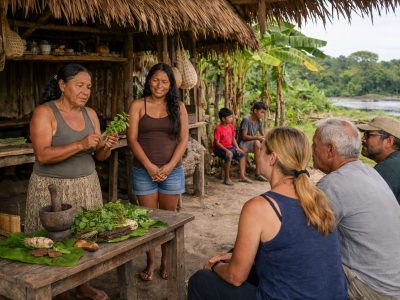 Tikuna Cultural & Environmental Visit – Puerto Nariño (Half Day)