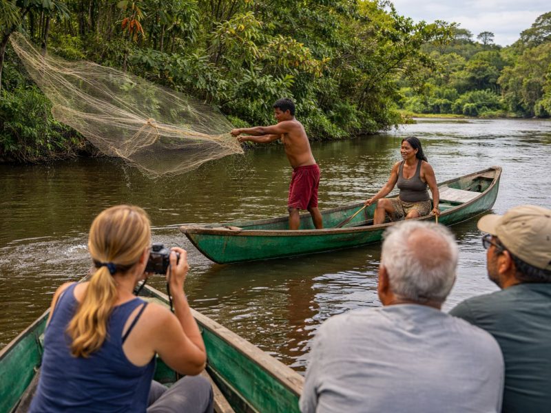 Tikuna Cultural & Environmental Visit – Puerto Nariño (Half Day)