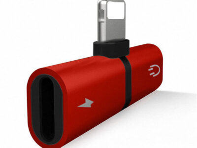 2in1 Audio Adapter Dual Headphone Audio & Charger iphone SKU asc10024