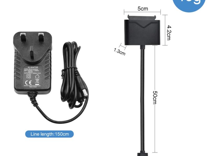 USB 3.0 to Sata Adapter Converter 2.5",3.5" Sata HDD,SSD, UASP with 12V DC PowerSKU asc10092