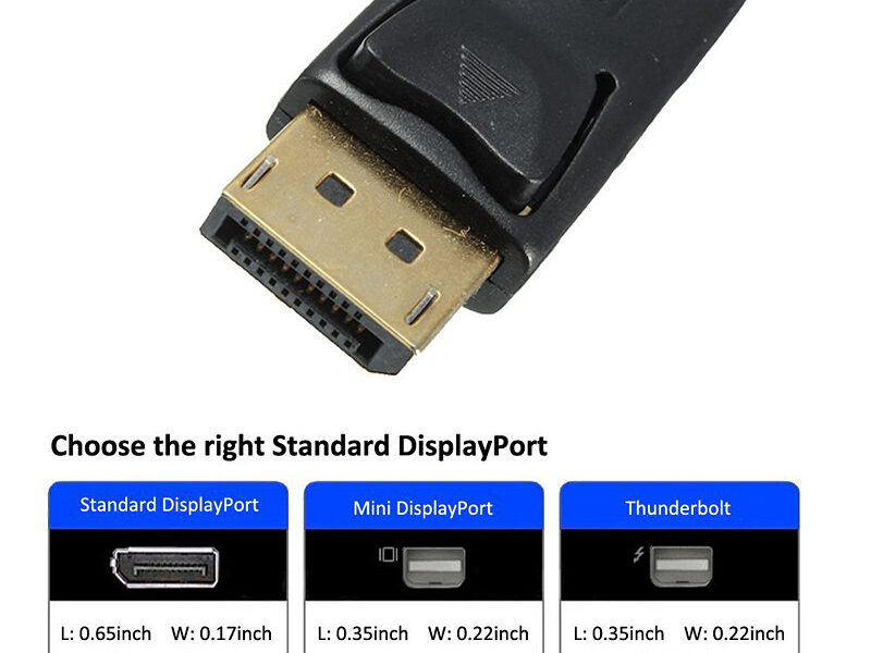 EkoBuy DisplayPort DP to VGA Adapter Converter SKU asc10066