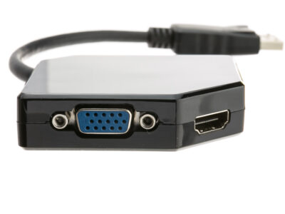 EkoBuy DisplayPort DP to HDMI, VGA or DVI 3-IN-1 Adapter Converter SKU asc10062