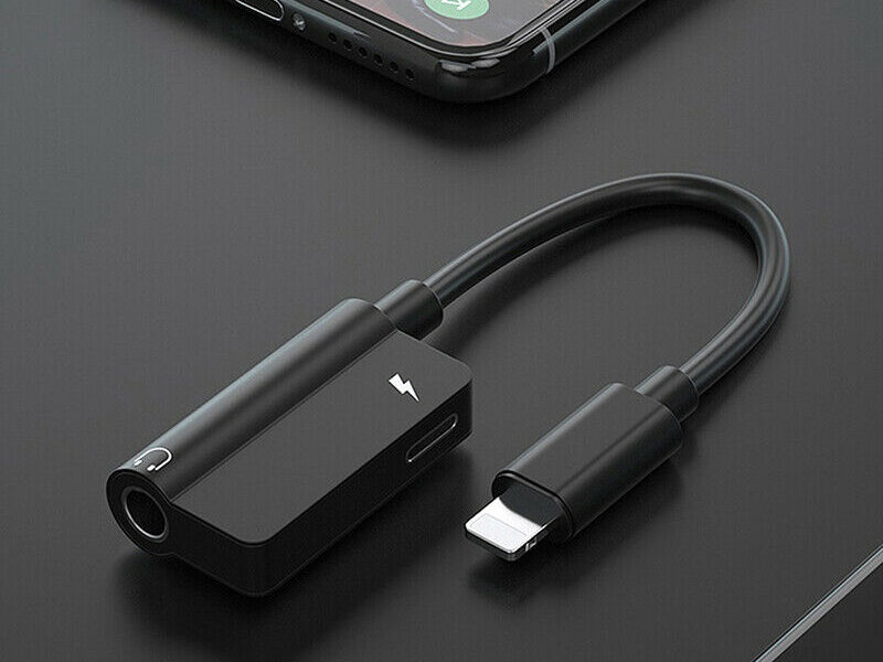 3.5mm Headphone Jack AUX Splitter Adapter and Charger For iPhone SKU asc10028Ll001