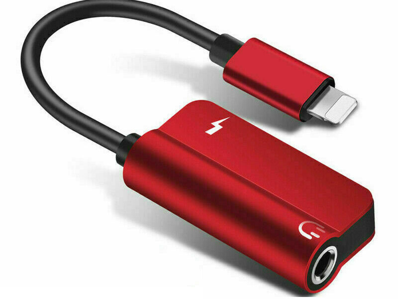3.5mm Headphone Jack AUX Splitter Adapter and Charger For iPhone SKU asc10028Ll001