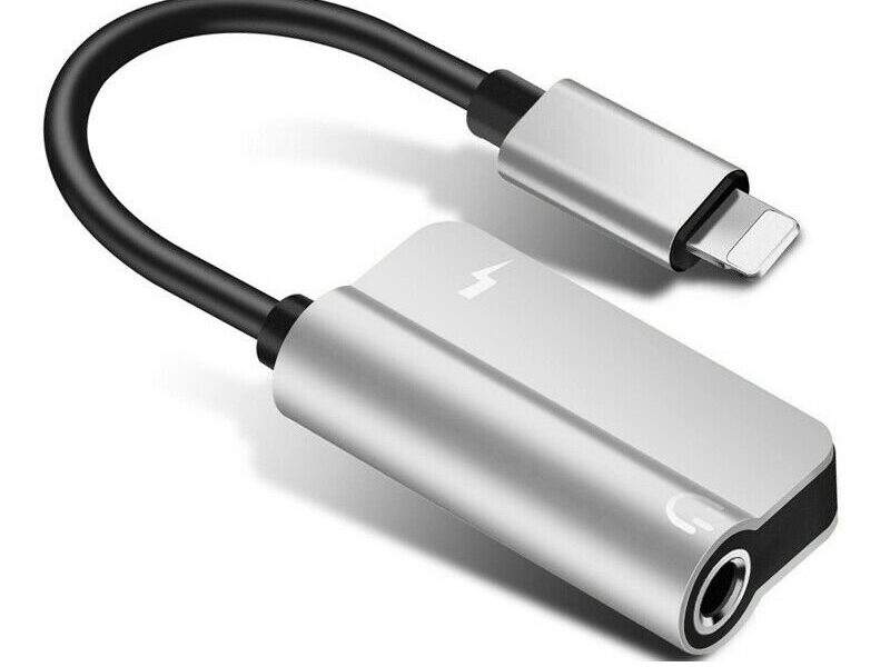 3.5mm Headphone Jack AUX Splitter Adapter and Charger For iPhone SKU asc10028Ll001