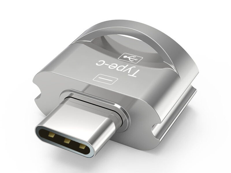USB 3.1 Type C Male to USB A Female OTG Adapter Converter with Hang Hole SKUasc10023l001