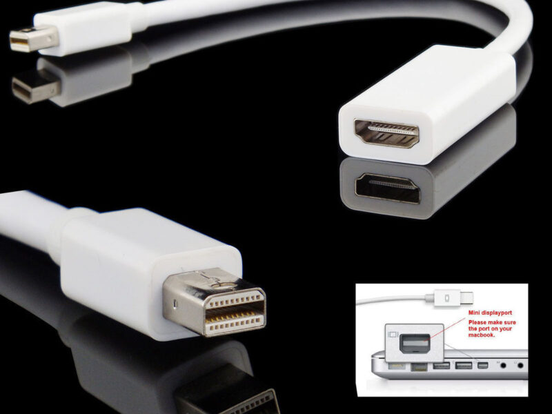 EkoBuy Mini DisplayPort mini DP to HDMI Adapter Converter SKU asc10070