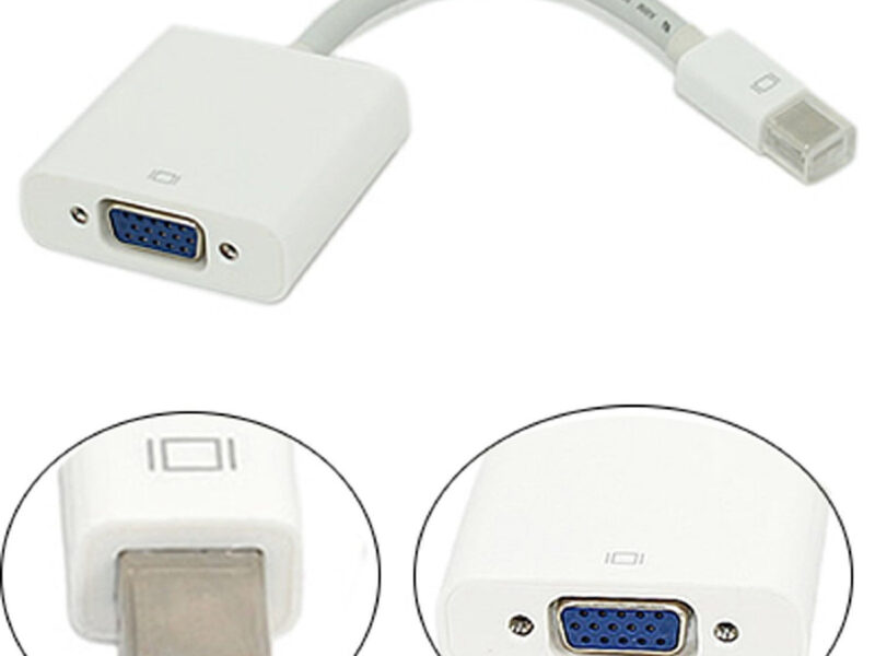 EkoBuy Mini DisplayPort mini DP to VGA Adapter Converter SKU asc10069