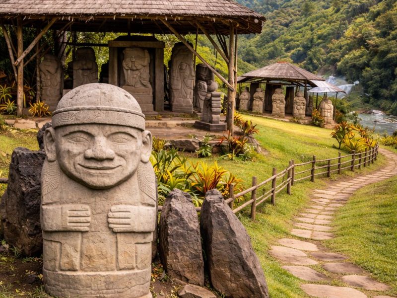 San Agustin Archaeological Park day tour